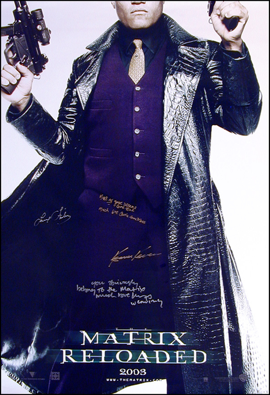 Lot 1609 The Matrix Reloaded