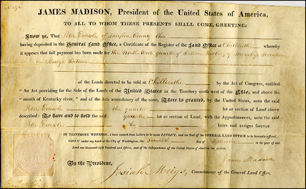 Lot 62 James Madison