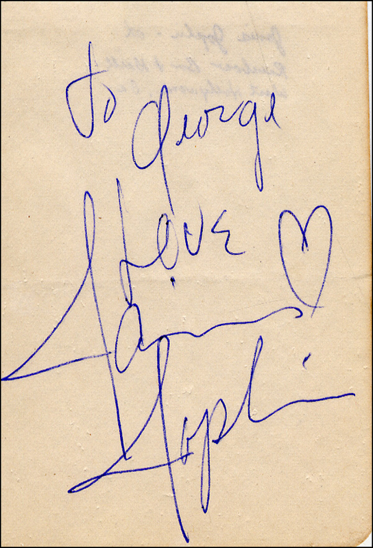 Lot 693 Janis Joplin