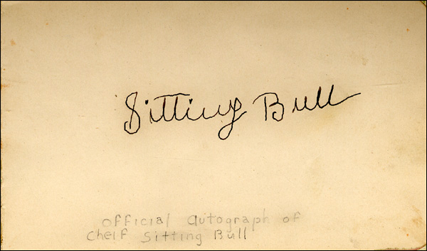 Lot 249 Sitting Bull