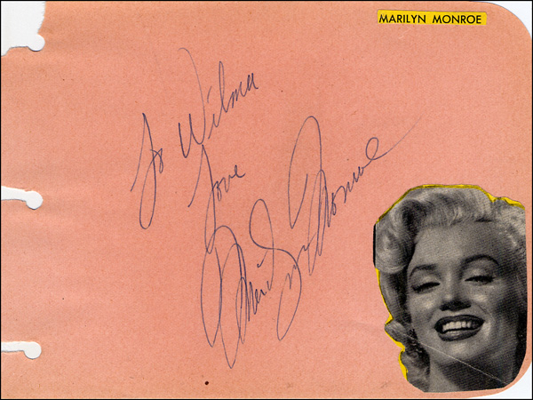 Lot 1648 Marilyn Monroe