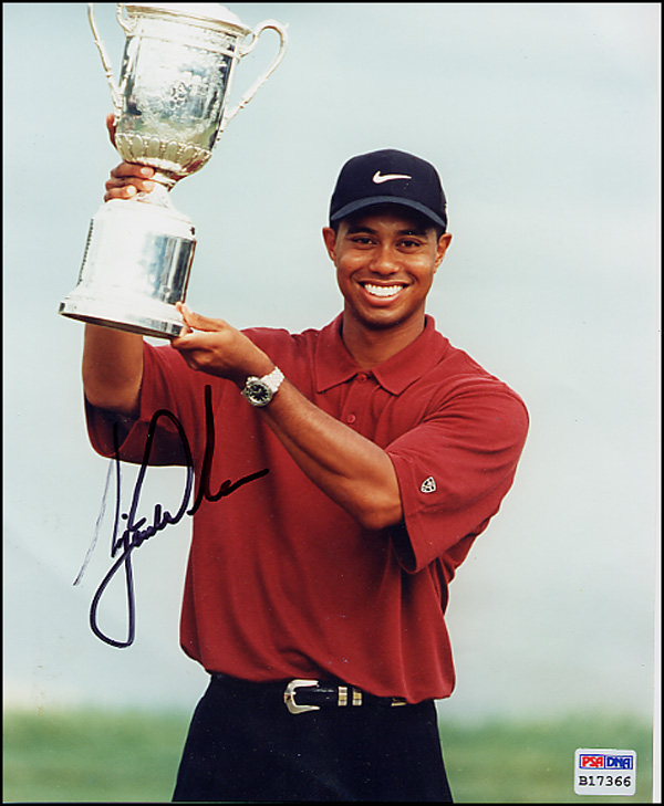 Lot 2283 Tiger Woods