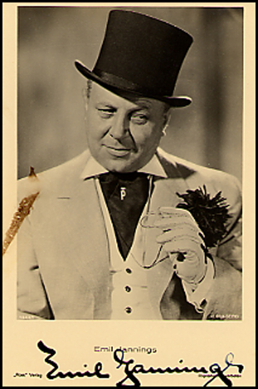 Lot 1482 Emil Jannings