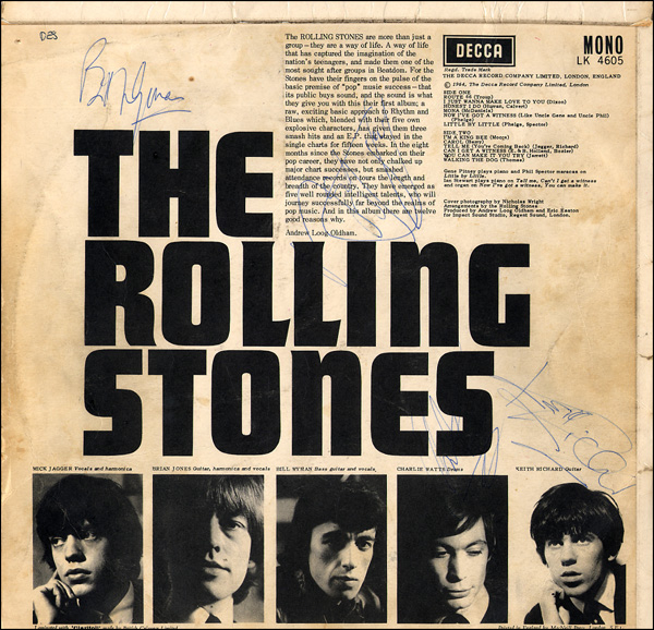 Lot 802 Rolling Stones