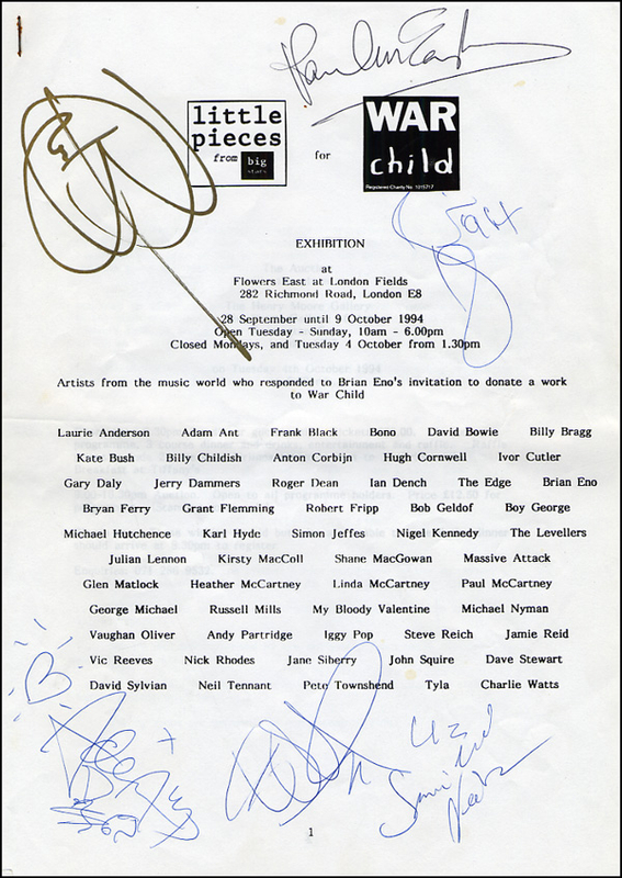 Lot 727 Paul McCartney & Others