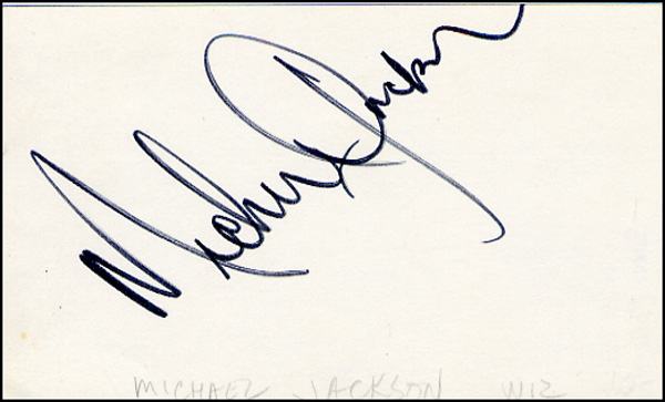 Lot 687 Michael Jackson