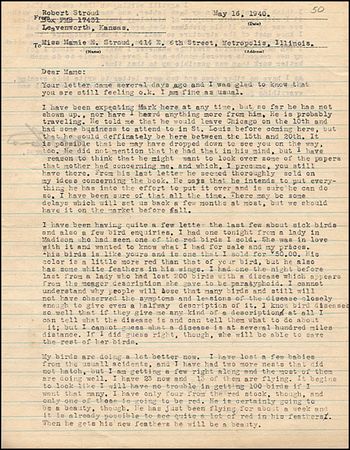 Lot #250 Robert Stroud - Image 3