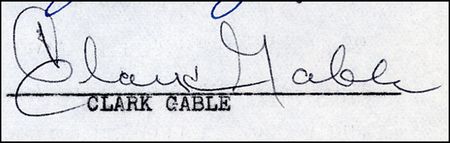 Lot #1276 Clark Gable - Image 1