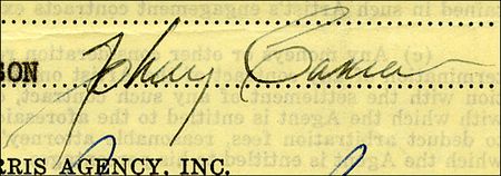 Lot #1087 Johnny Carson - Image 1