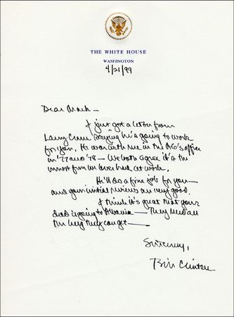 Lot #27 Bill Clinton