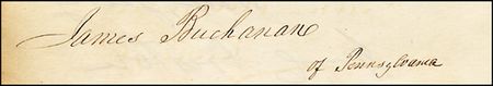 Lot #3 James Buchanan