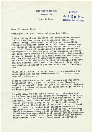 Lot #47 Lyndon B. Johnson - Image 2