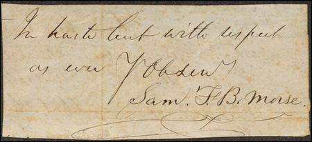 Lot #220 Samuel F. B. Morse - Image 1