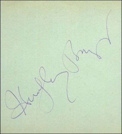 Lot #1010 Humphrey Bogart - Image 1