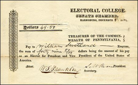 Lot #32 Electoral College