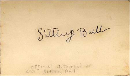Lot #249 Sitting Bull - Image 1