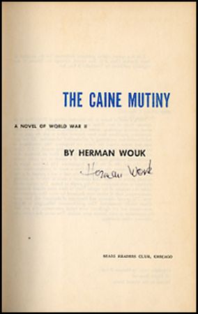 Lot #470 Herman Wouk - Image 1