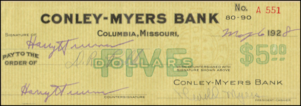 Lot 99 Harry S. Truman