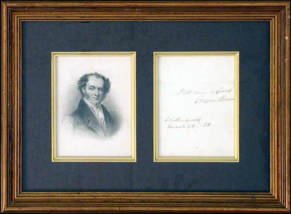 Lot 108 Martin Van Buren