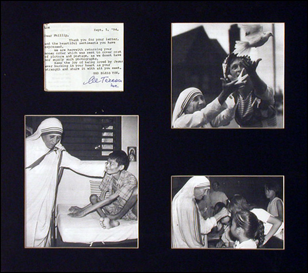 Lot 232 Mother Teresa