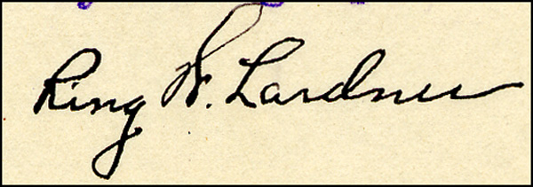 Lot 2245 Lardner, Broun and Rice