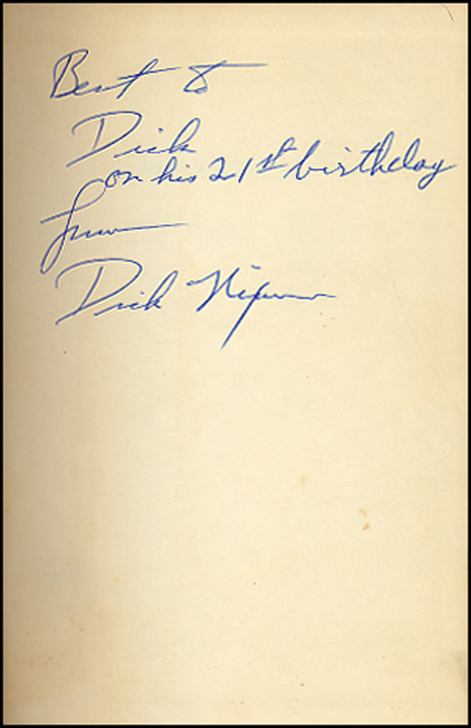 Lot 74 Richard Nixon