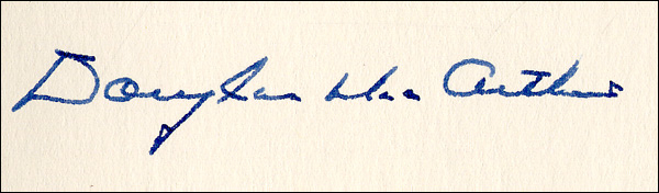 Lot 351 Douglas MacArthur