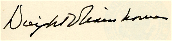 Lot 20 Dwight  D. Eisenhower