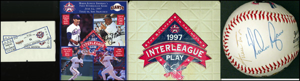 Lot 2164 Baseball Interleague Play