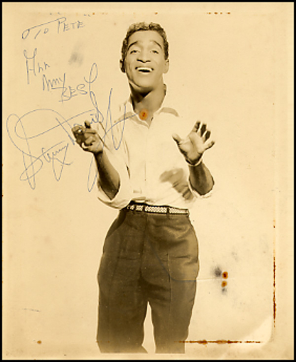 Lot 1246 Sammy Davis, Jr