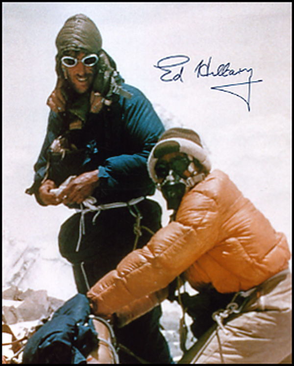 Lot 195 Edmund Hillary