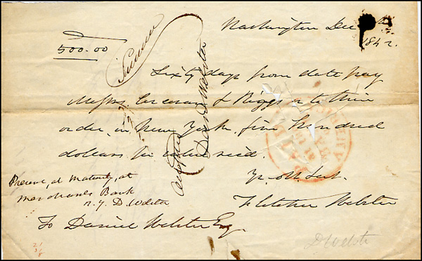Lot 291 Daniel Webster
