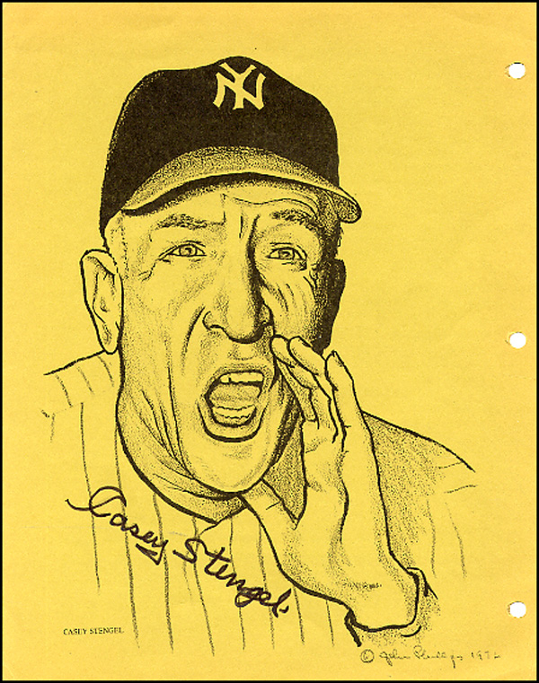 Lot 2310 Casey Stengel