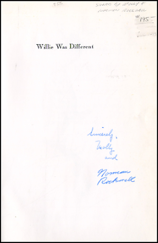 Lot 545 Norman Rockwell