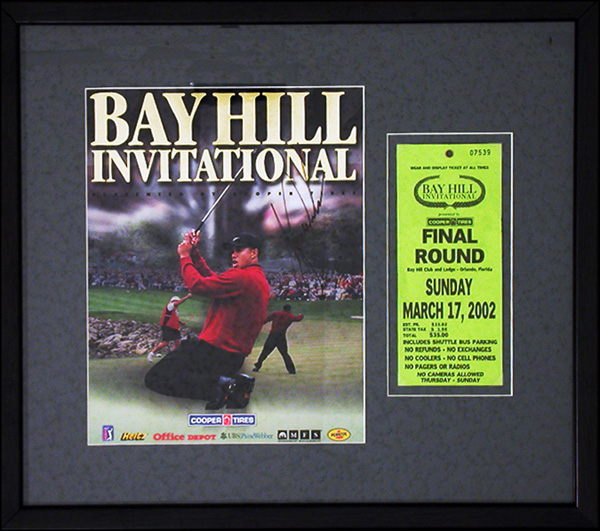Lot 2338 Tiger Woods