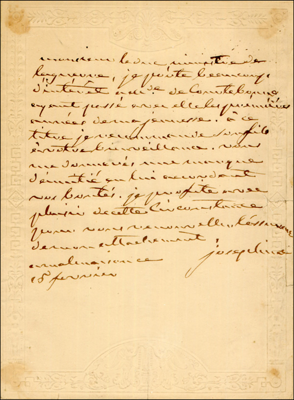 Lot 131 Josephine Bonaparte