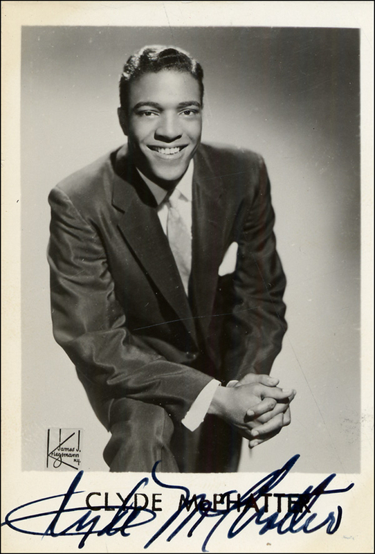 Lot 797 Clyde McPhatter