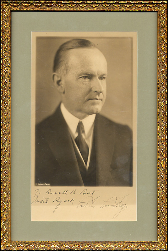 Lot 15 Calvin Coolidge