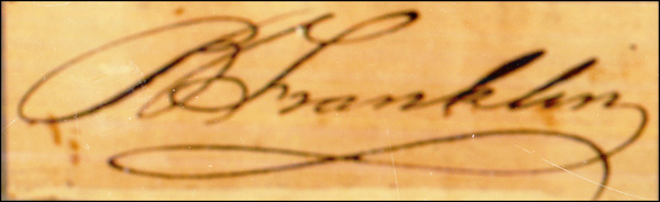 Lot 167 Benjamin Franklin
