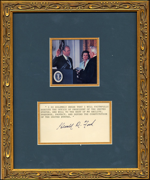 Lot 30 Gerald Ford