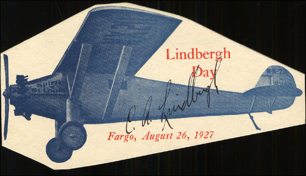 Lot 440 Charles Lindbergh