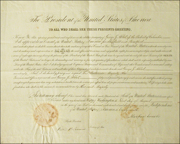 Lot 67 Abraham Lincoln