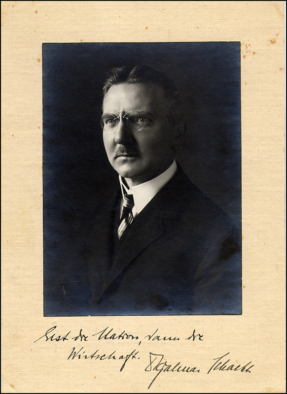 Lot 261 Hjalmar Schacht