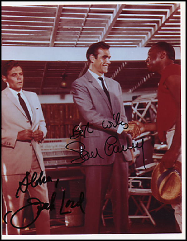 Lot 1507 James Bond: Connery and Lord