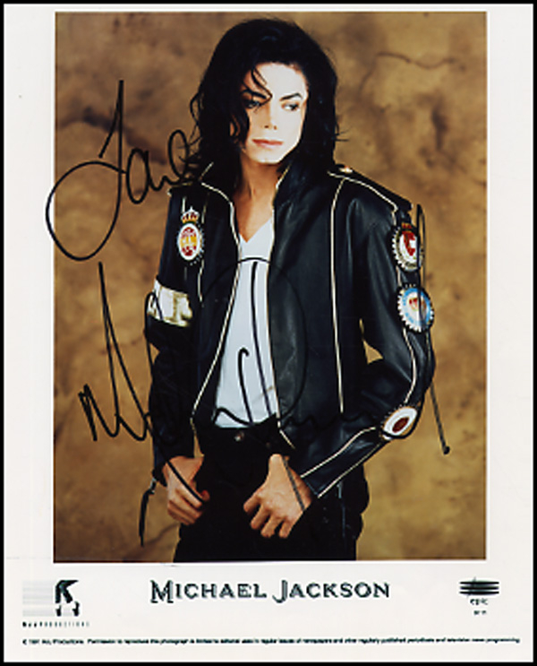 Lot 753 Michael Jackson