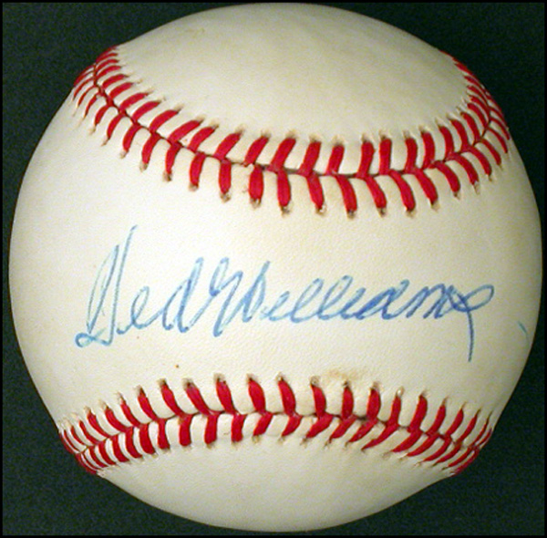 Lot 2331 Ted Williams