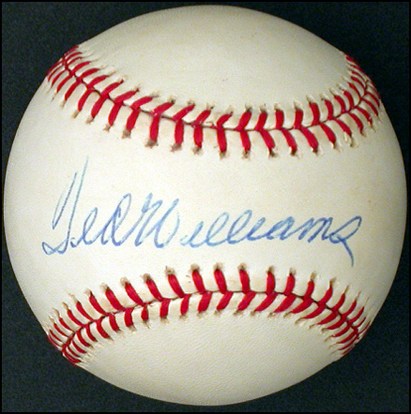 Lot 2333 Ted Williams
