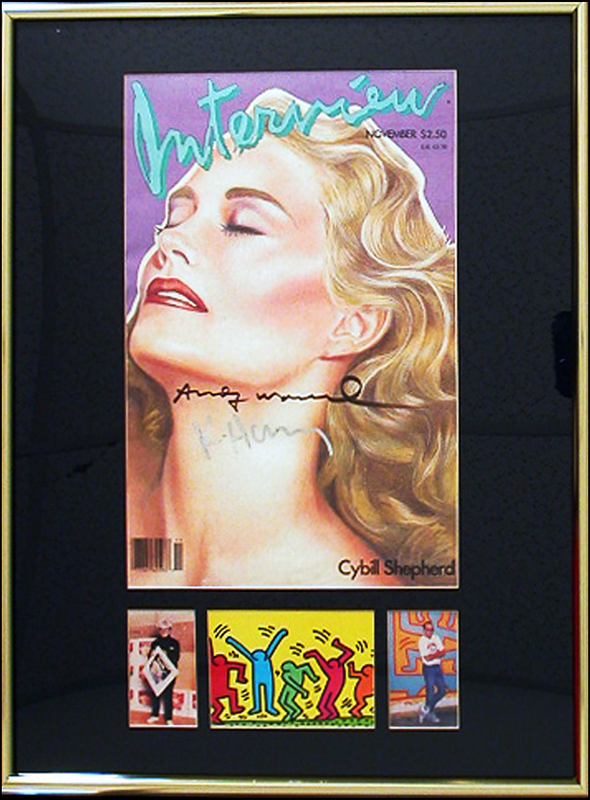 Lot 566 Andy Warhol and Keith Haring
