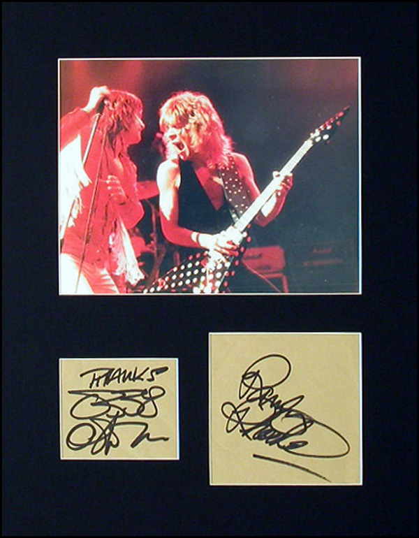 Lot 823 Ozzy Osbourne and Randy Rhoads