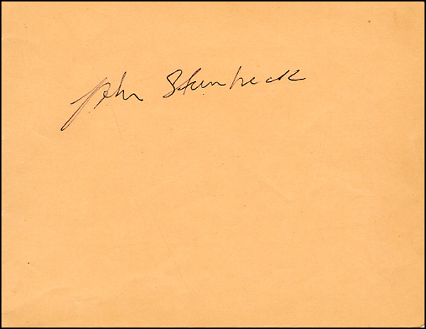 Lot 559 John Steinbeck
